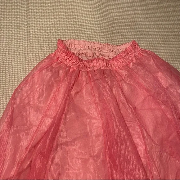 Pink Ruffled Circle Skirt - Picture 5 of 7